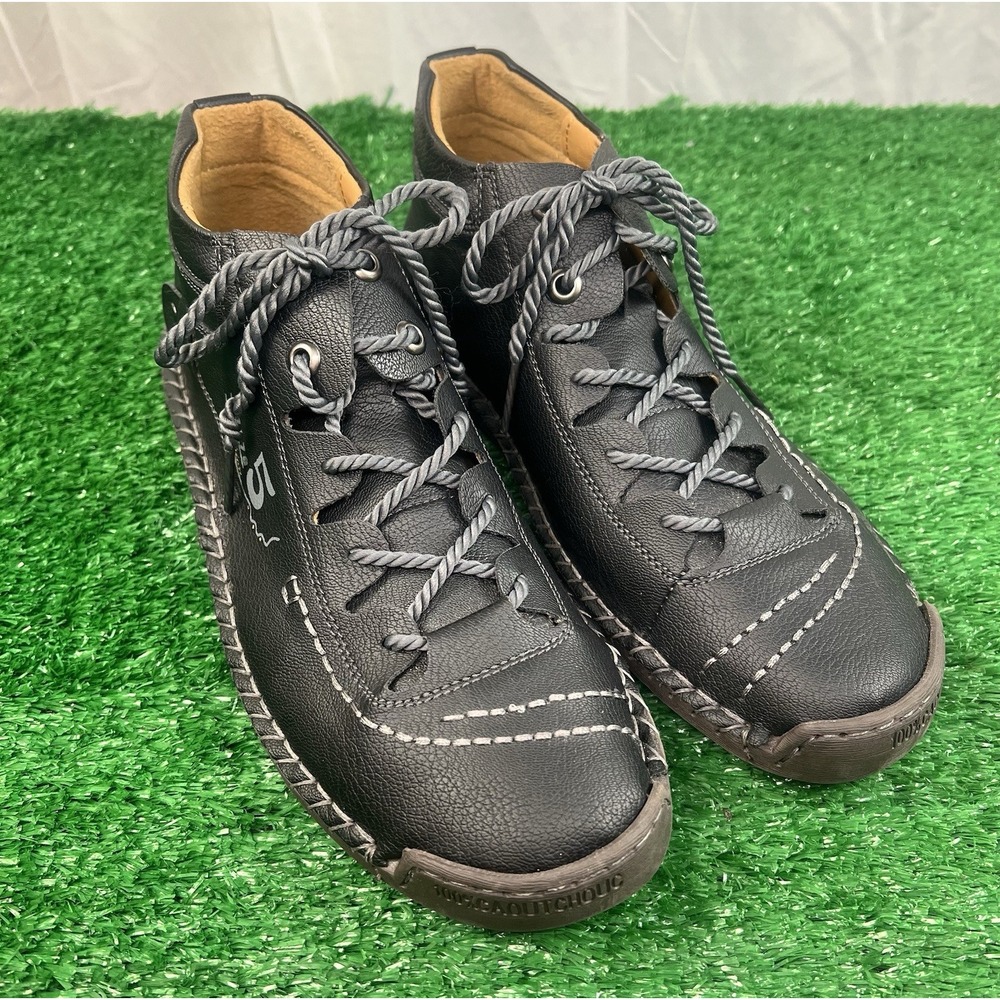 Alcubieree "5" Men's SZ 10 US Chukka Boots Leather Hiking Sport Athleisure Black